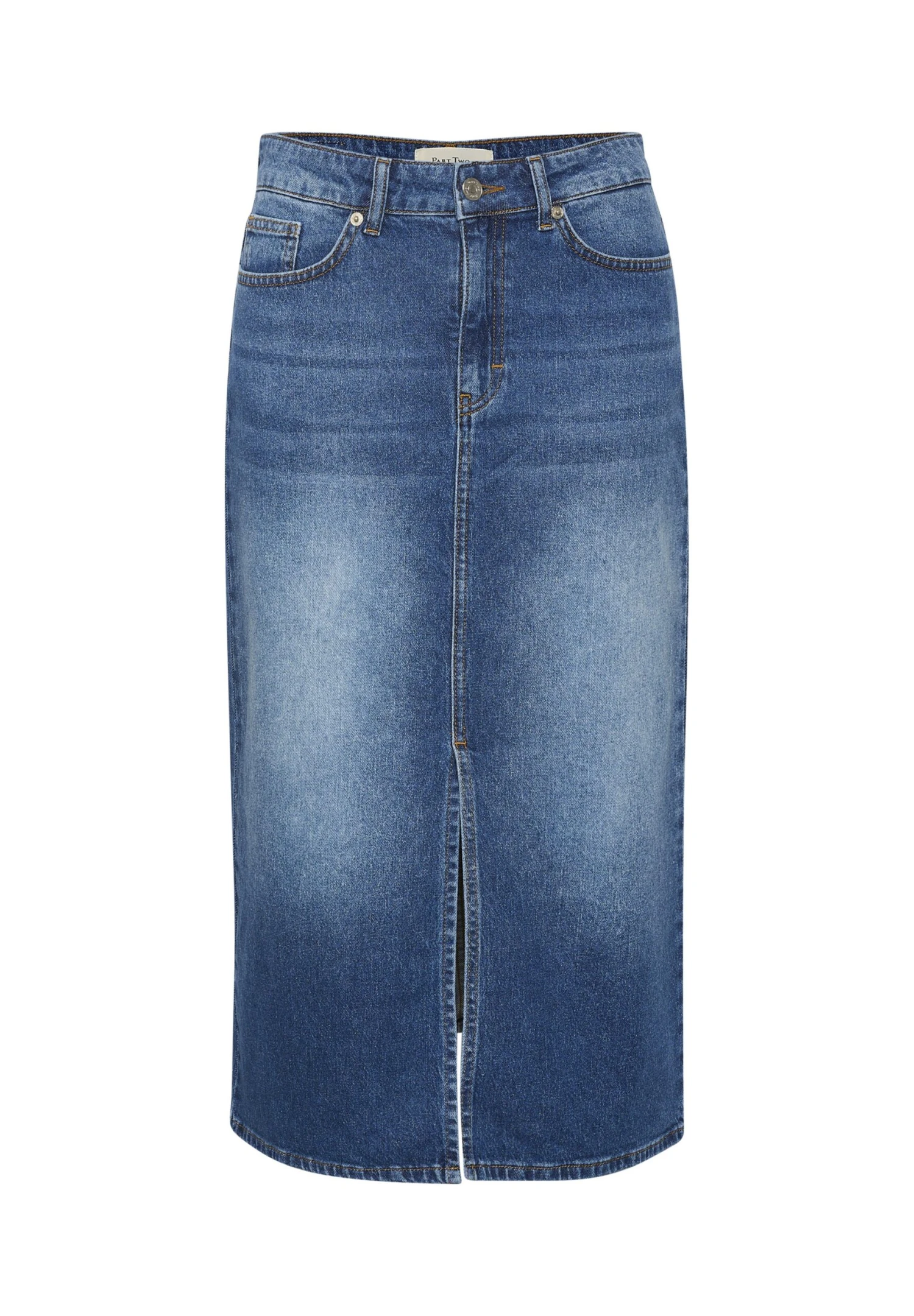 Part Two Dilinpw Sk - Kokerrok - Dark Vintage Denim 5 Part Two Dilinpw Sk - Kokerrok - Dark Vintage Denim - Afbeelding 5