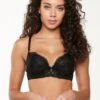 LingaDore Gel - Push-Up Bh - Schwarz