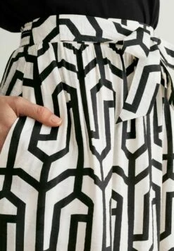 A-Lijn Rok - Black Beige -Only Mode Winkel 1b449dc57f1d4fee9249fde15433c9a2