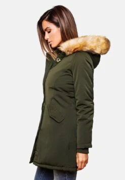 Marikoo Karmaa - Winterjas - Olive 11 Marikoo Karmaa - Winterjas - Olive -Only Mode Winkel 1b4ed607be614a62a1a3959f5e6923cd