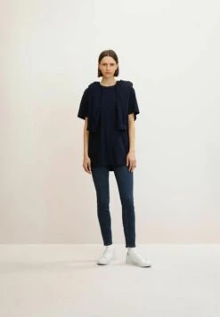 Tom Tailor Alexa - Jeans Skinny Fit - Clean Dark Stone Blue Denim