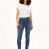 Armedangels Tillaa X Stretch - Jeans Skinny Fit - Galaxy Blue