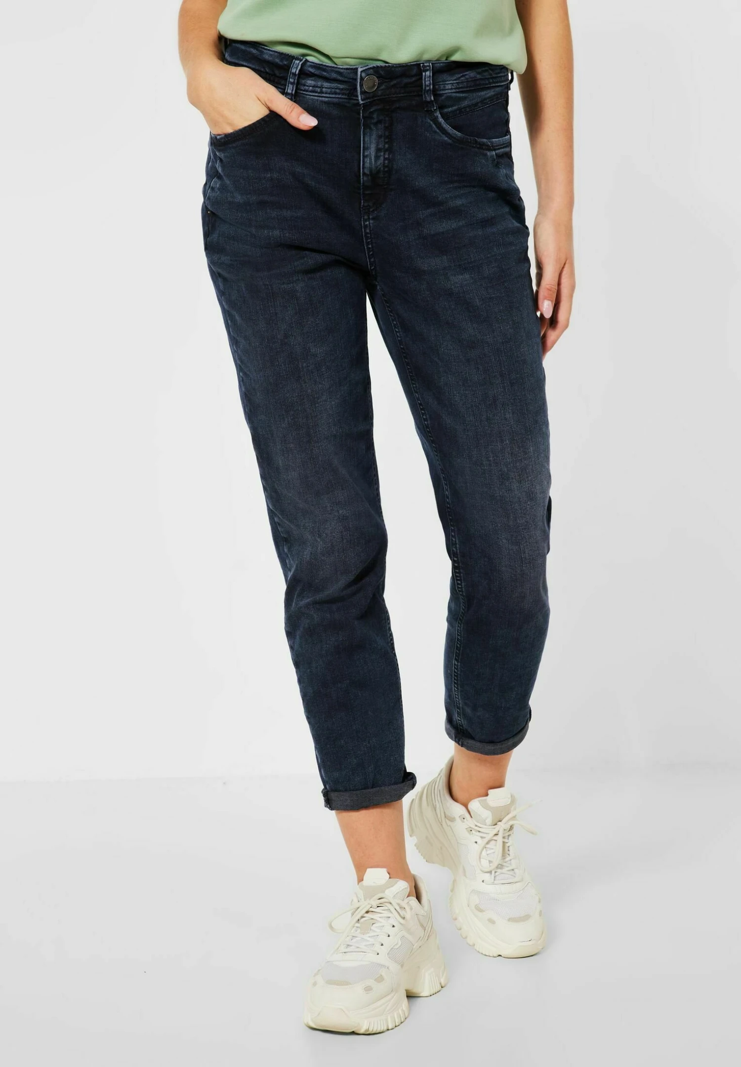 STREET ONE Loose Fit - Slim Fit Jeans - Blau 1 STREET ONE Loose Fit - Slim Fit Jeans - Blau