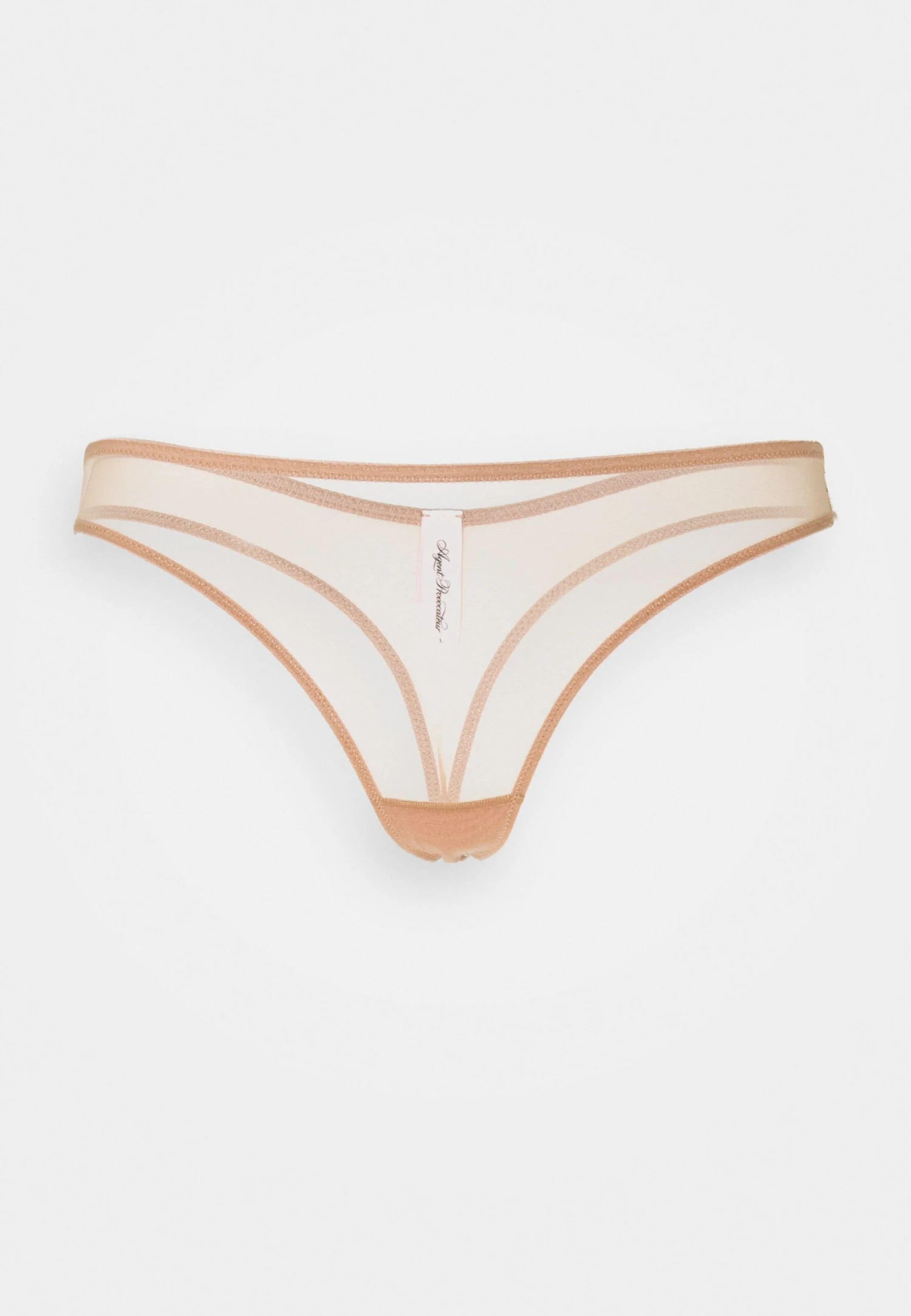 AGENT PROVOCATEUR Lucky Brazilian Thong - String - Cacao 4 AGENT PROVOCATEUR Lucky Brazilian Thong - String - Cacao - Afbeelding 4