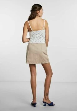 Pieces Pcliv - Kokerrok - White Pepper -Only Mode Winkel 1c679ec9a5954397a10bc13278221e2e