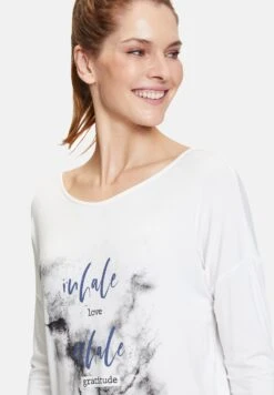 Betty Barclay Longsleeve - White Grey -Only Mode Winkel 1c6c91df5c6649fe8bfd6222a117c5cd