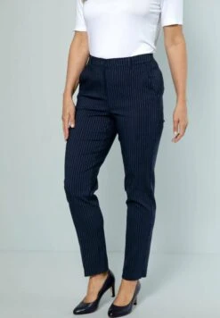 Broek - Marineblau Weiß