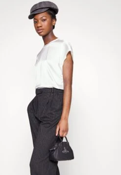 Designers Remix Zoe Pants - Broek - Black/White -Only Mode Winkel 1e15abe79e8d4f0686670476412765d3