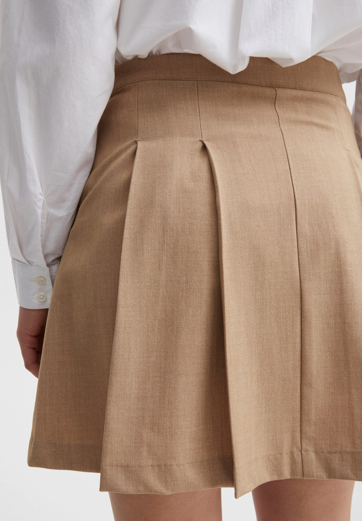 B.young Bydanta- A-Lijn Rok - Tiger S Eye Melange 5 B.young Bydanta- A-Lijn Rok - Tiger S Eye Melange - Afbeelding 5