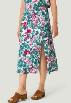 Zero Mit Druck - A-Lijn Rok - Creamgreen