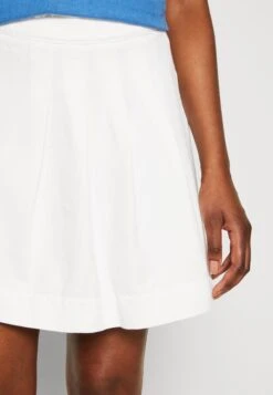 Marc O'Polo DENIM Skirt A-Shaped Fit Mini Length Mid Waist Pleated - Minirok - Clean Polar White 9 Marc O'Polo DENIM Skirt A-Shaped Fit Mini Length Mid Waist Pleated - Minirok - Clean Polar White -Only Mode Winkel 1e39c18e1d2c470d9efe7738a04fbe55