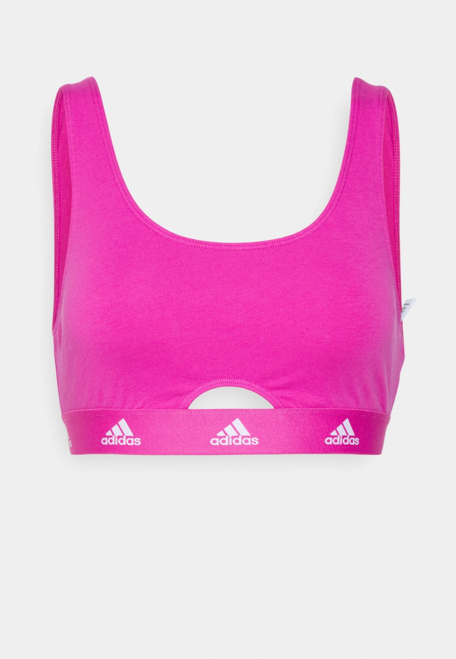 Adidas Sportswear Scoop Bralette - Bustier - Red Berry 4 Adidas Sportswear Scoop Bralette - Bustier - Red Berry - Afbeelding 4