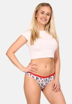 Slip - White/Red/Green