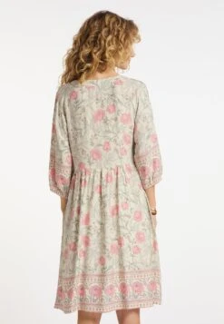 Usha Carnea - Jurk - Weiss Mehrfarbig 7 Usha Carnea - Jurk - Weiss Mehrfarbig -Only Mode Winkel 1eb94bb42619484ea5bc380039727bfc