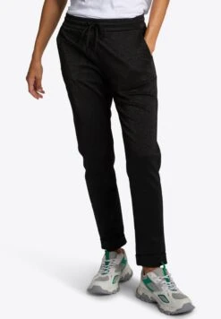 Rich&royal Joggpants Mit Saumaufschlag - Trainingsbroek - Black