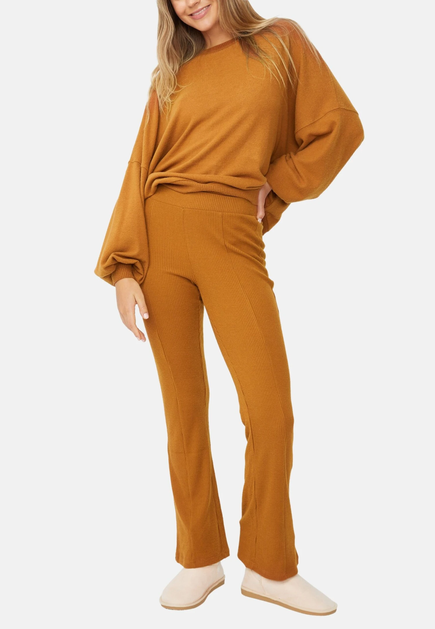 COTTON ON Super Soft - Broek - Brown 2 COTTON ON Super Soft - Broek - Brown - Afbeelding 2