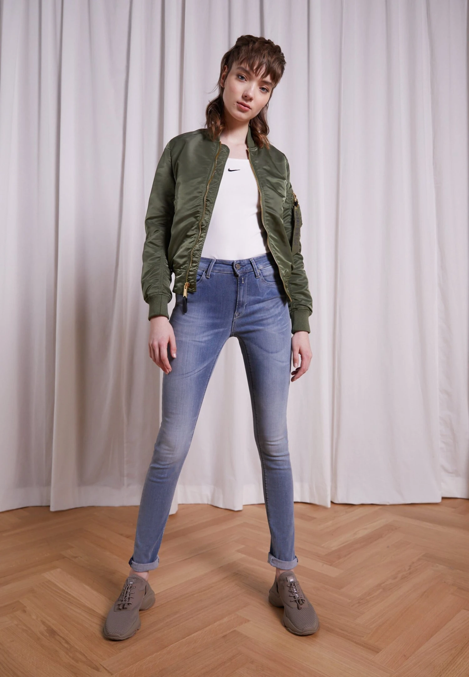 Replay Newluz Hyperflex Bio - Jeans Skinny Fit - Medium Blue 1 Replay Newluz Hyperflex Bio - Jeans Skinny Fit - Medium Blue