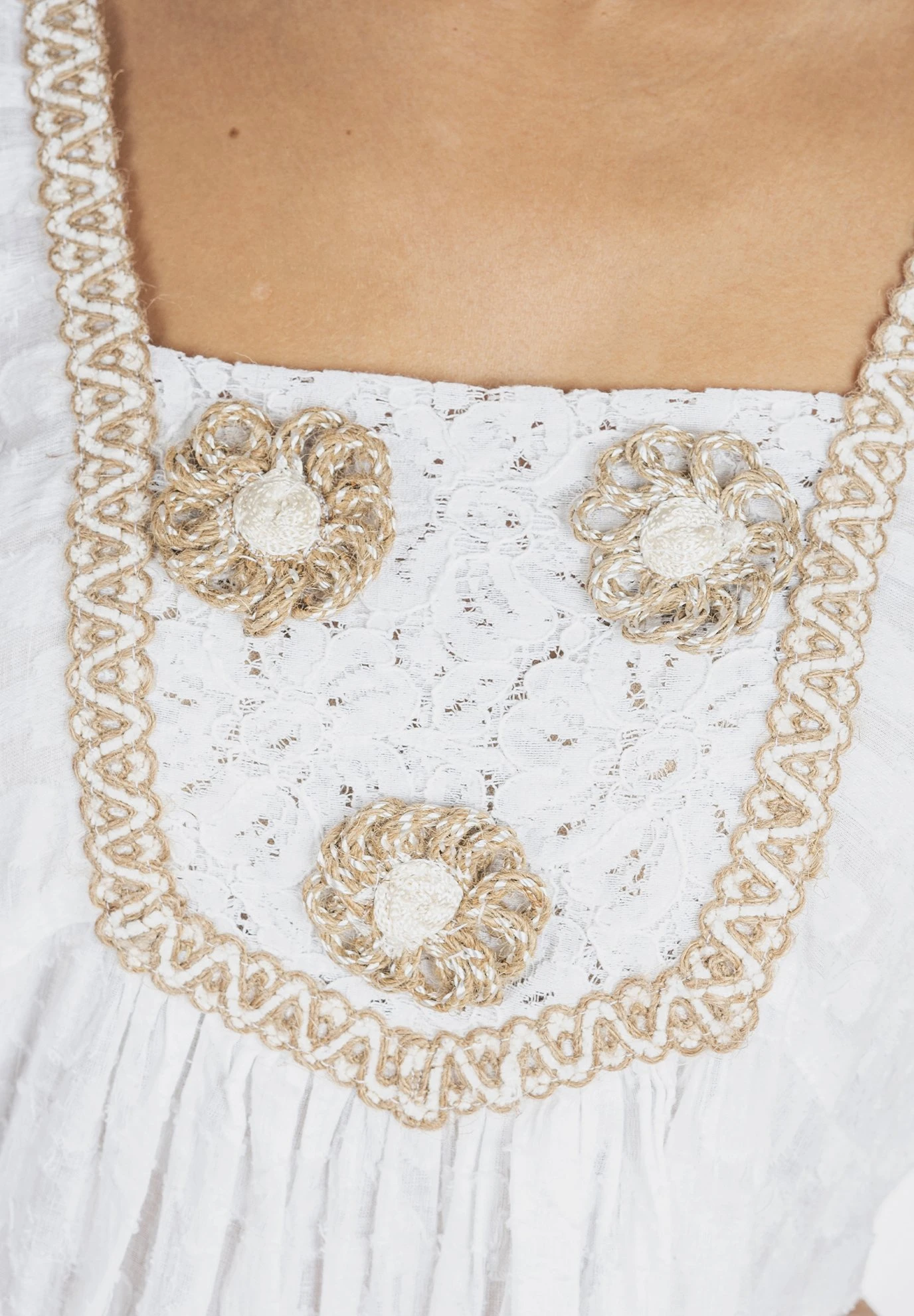 San Severo - Jurk - White 3 San Severo - Jurk - White - Afbeelding 3