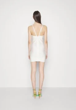 HERVE LEGER Hl Mini Dress - Etui-Jurk - White -Only Mode Winkel 2041946e7d1042728025a44d523ebbef