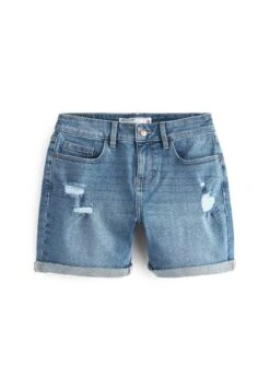 Next Standard - Jeansshort - Mid Blue Ripped -Only Mode Winkel 207ff6dbedca43dfbb9d3603b6a1b185