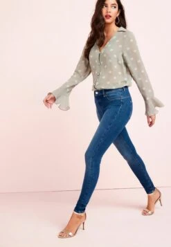 Next 360 Stretch - Jeans Skinny Fit - Mid Blue