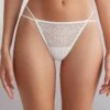Intimissimi String Mit Seitlichen Bändern Folk Delicious - String - Weiß Bianco Perla