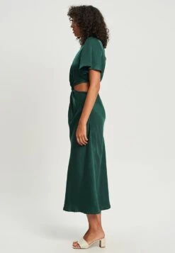 Calli Paislee Midi- Cocktailjurk - Emerald 9 Calli Paislee Midi- Cocktailjurk - Emerald -Only Mode Winkel 2177d251c4ab4d8bba83711a5f42aaf7