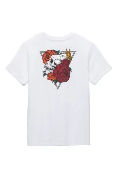 Vans Bloom Skull Bff - T-Shirt Print - White -Only Mode Winkel 2229aa4dc27140499e6bab6c1c45f299
