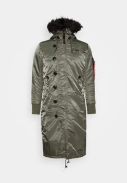 Alpha Industries Long Fishtail - Parka - Vintage Green 16 Alpha Industries Long Fishtail - Parka - Vintage Green -Only Mode Winkel 226c85b2136a43dea21061ce1b3d43b3