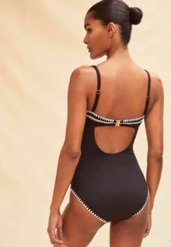 Tummy Control Crochet Stitch- Badpak - Black 5 Tummy Control Crochet Stitch- Badpak - Black -Only Mode Winkel 233d7f5641c444d6bd4ad6444691f324