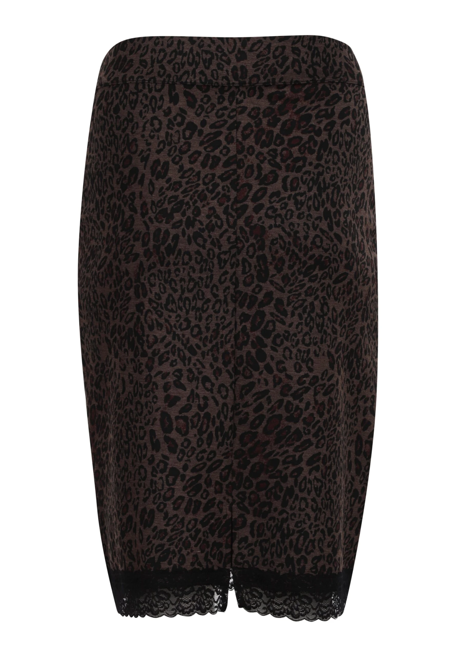 A-Lijn Rok - Rum Brown 4 A-Lijn Rok - Rum Brown - Afbeelding 4