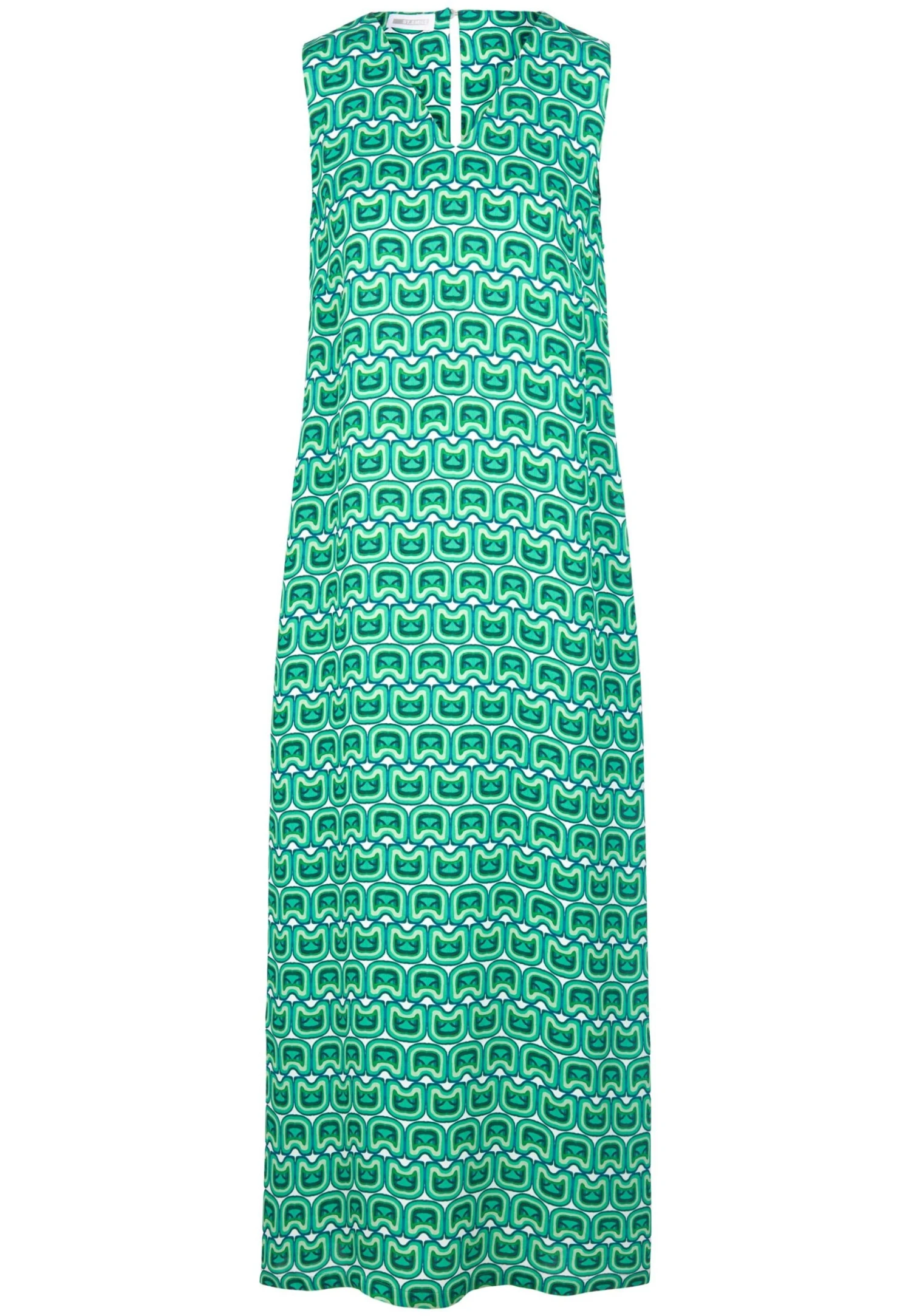 Maxi-Jurk - Gruen 6 Maxi-Jurk - Gruen - Afbeelding 6