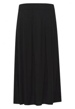 Fransa Frsofty - Plooirok - Black -Only Mode Winkel 237f9f727b9245bbbb2f29f541bb7750