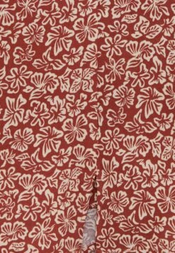 PULL & BEAR Floral Print - A-Lijn Rok - Mottled Dark Red -Only Mode Winkel 240d6f973493474d99097b926e0c5a1f