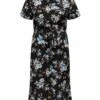 ONLY CARMAKOMA Curvy Print- - Jurk - Black