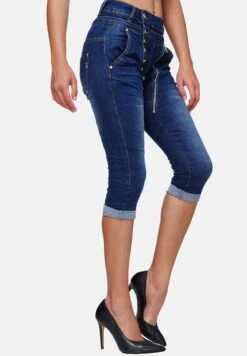 Capri - Jeansshort - Blau -Only Mode Winkel 24c62360561842b6a59e3742a955ef0e