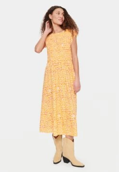 Saint Tropez Gisla Fast Track - Jurk - Ice Poppy Refresh Leo