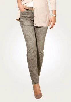 TONI Slim Fit Jeans - Beige