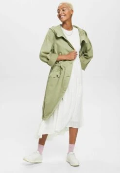 ESPRIT Mit Kordelzug In Der Taille - Parka - Light Khaki 11 ESPRIT Mit Kordelzug In Der Taille - Parka - Light Khaki -Only Mode Winkel 25088f819fbc426f8c21bb0620feae47