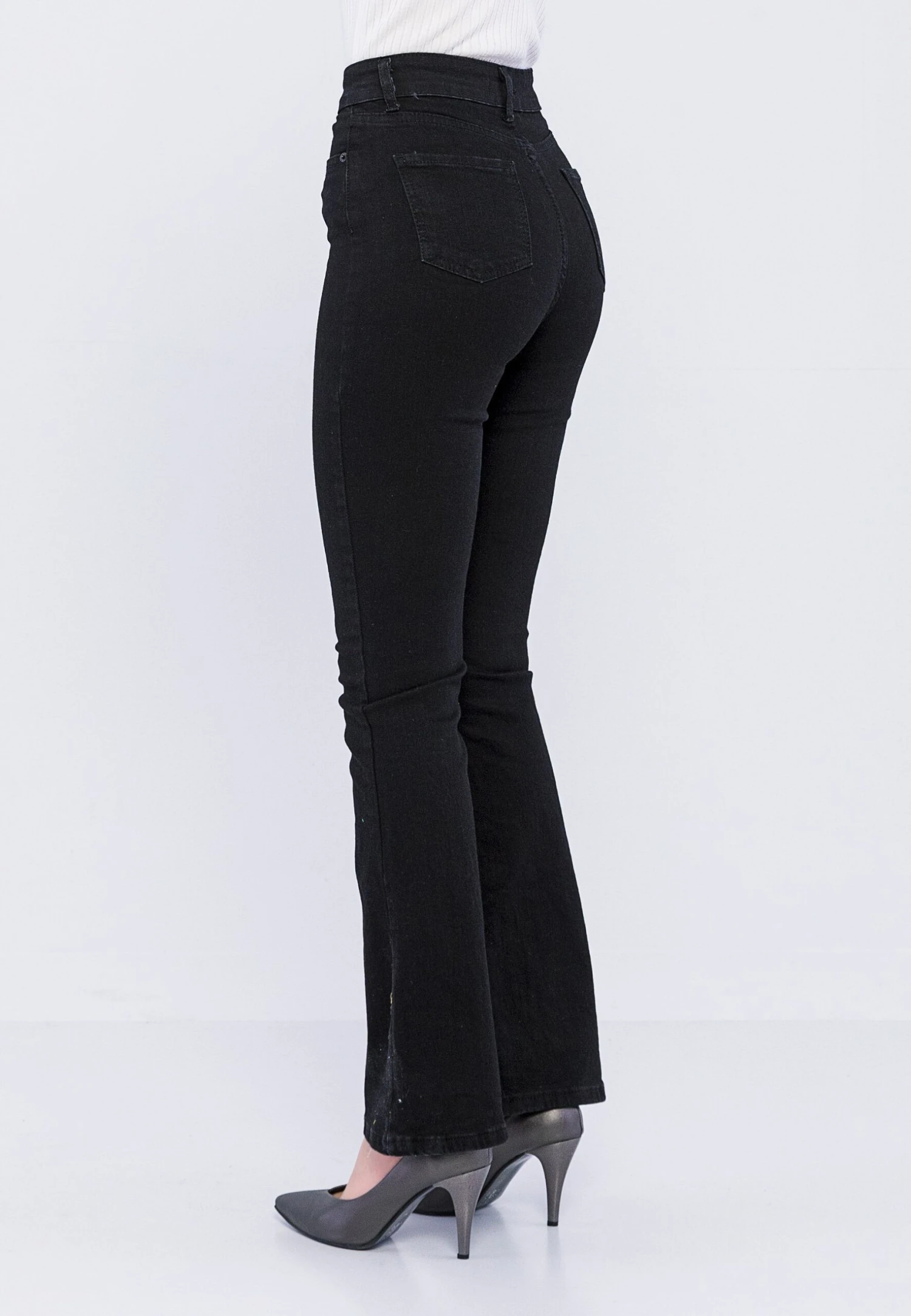 Siena - Flared Jeans - Black 5 Siena - Flared Jeans - Black - Afbeelding 5