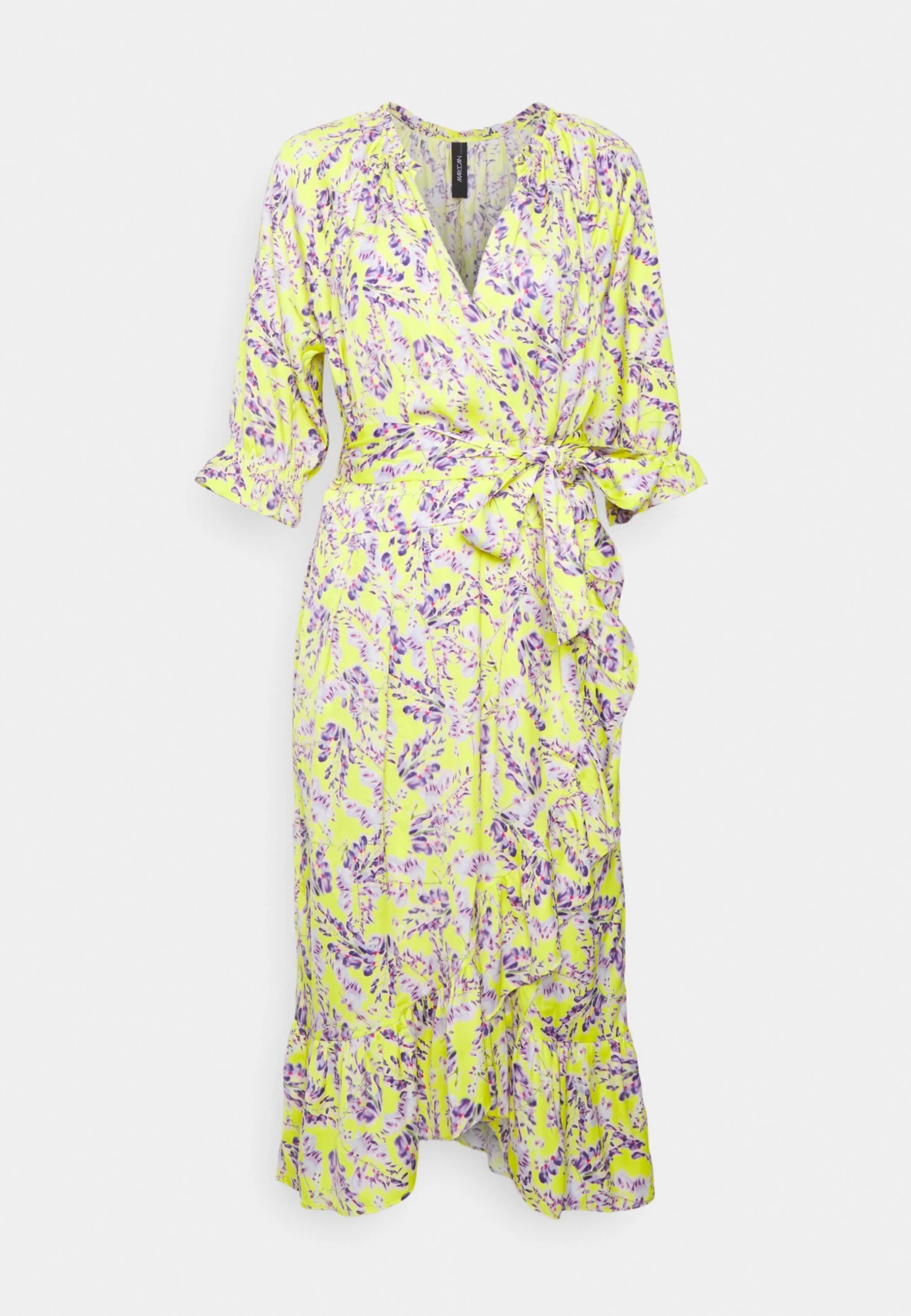 MARC CAIN Cocktailjurk - Lemon Green 6 MARC CAIN Cocktailjurk - Lemon Green - Afbeelding 6