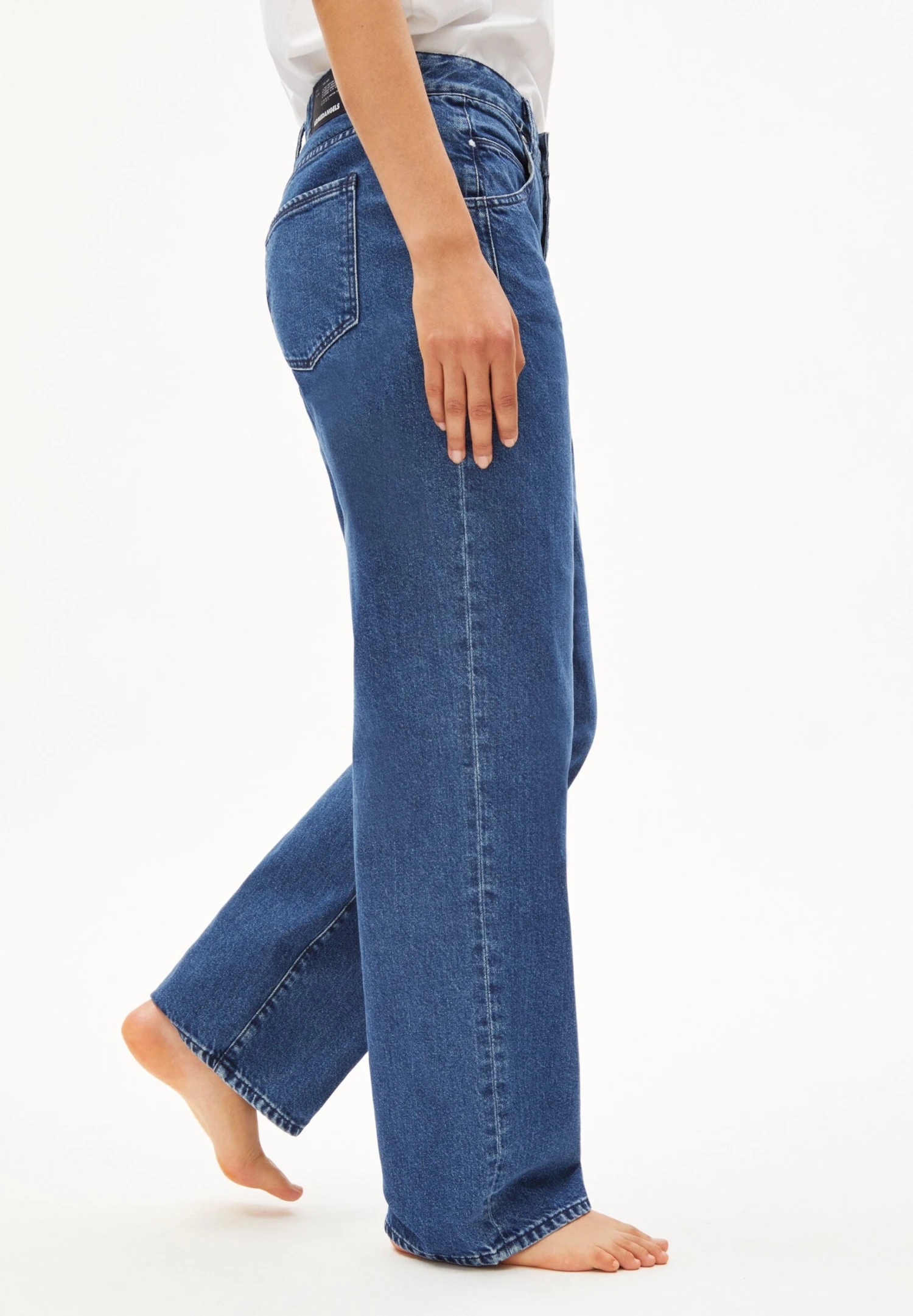 Armedangels Haayi - Straight Leg Jeans - Hyper Blue 4 Armedangels Haayi - Straight Leg Jeans - Hyper Blue - Afbeelding 4