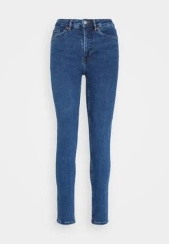 Monki Slim Fit Jeans - Blue -Only Mode Winkel 268d6a343a1141ada32f7b75aba1f69f