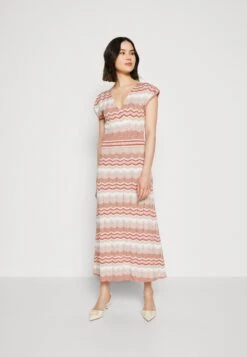 MORGAN Gebreide Jurk - Skin