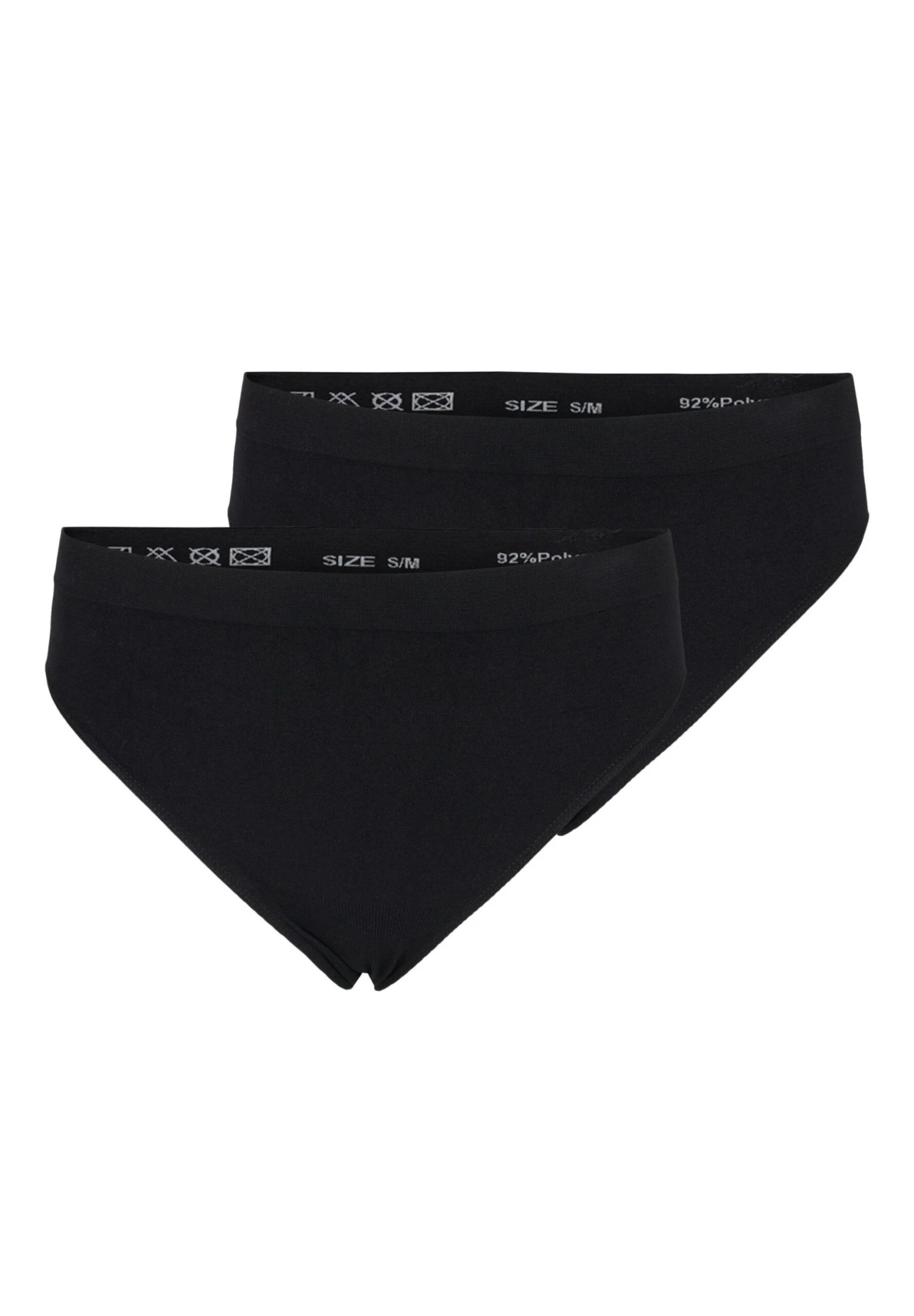2Er Pack Brazilian Slips Mit Regulärer- Slip - Black 3 2Er Pack Brazilian Slips Mit Regulärer- Slip - Black - Afbeelding 3