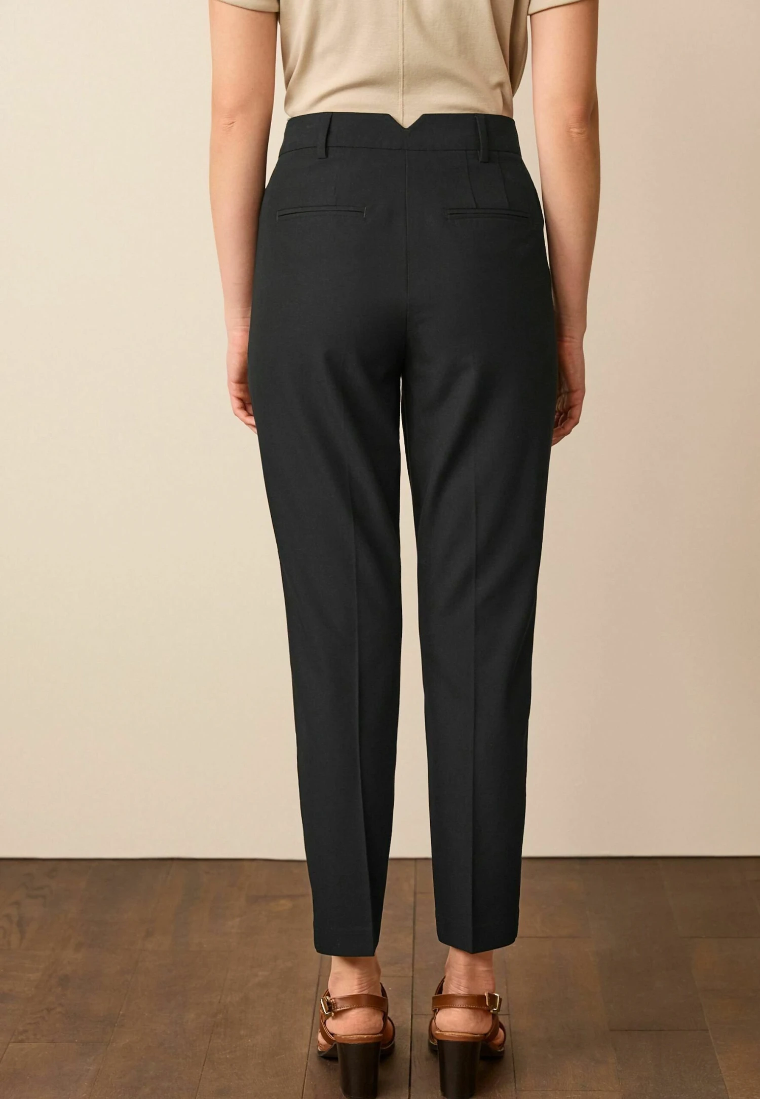 Next Tailored Taper Standard - Broek - Black 2 Next Tailored Taper Standard - Broek - Black - Afbeelding 2