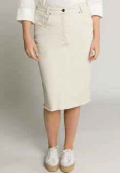 Ulla Popken Kokerrok - Natur