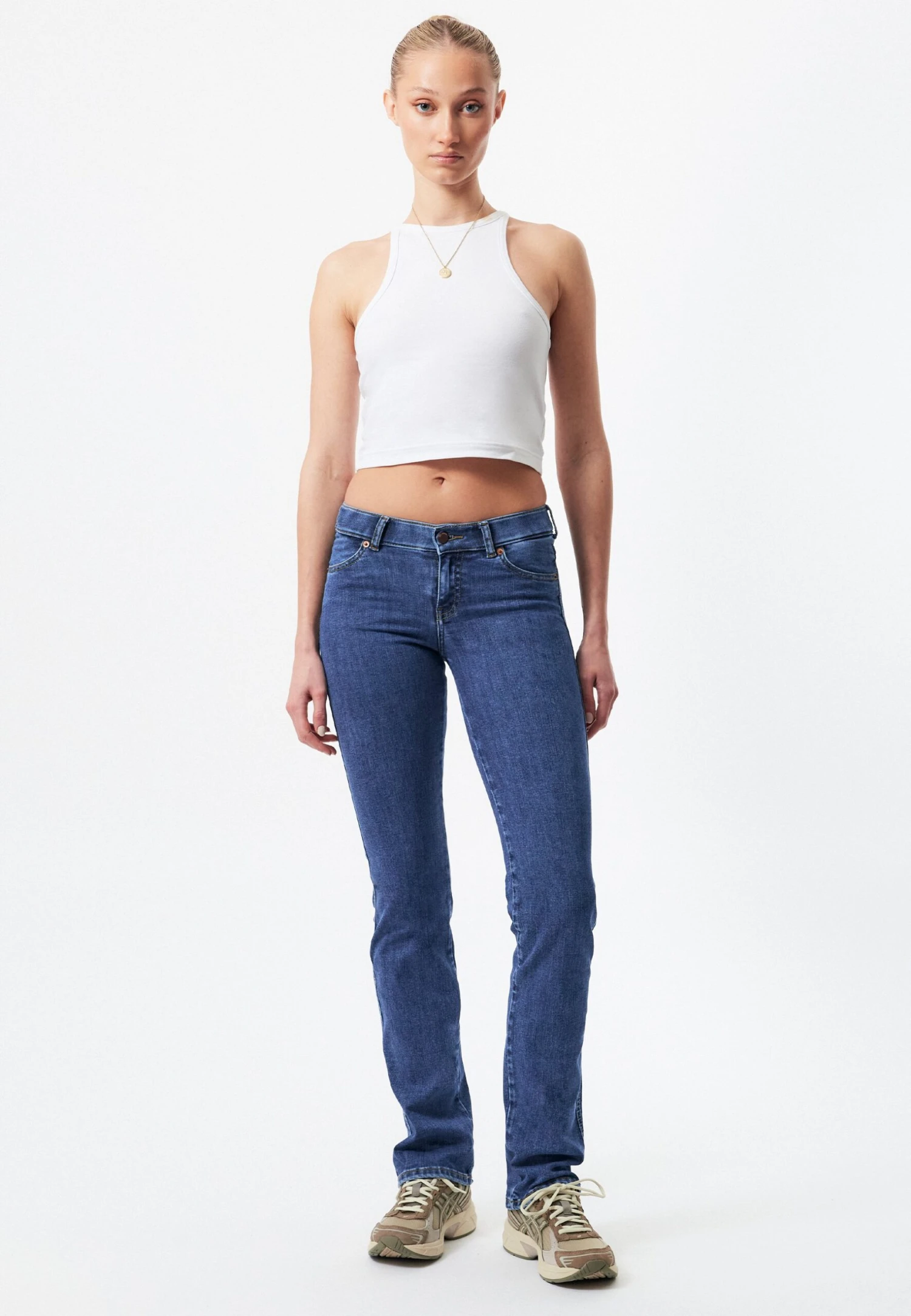 Dr. Denim Dixy - Straight Leg Jeans - Pyke Plain Dark Blue 2 Dr. Denim Dixy - Straight Leg Jeans - Pyke Plain Dark Blue - Afbeelding 2