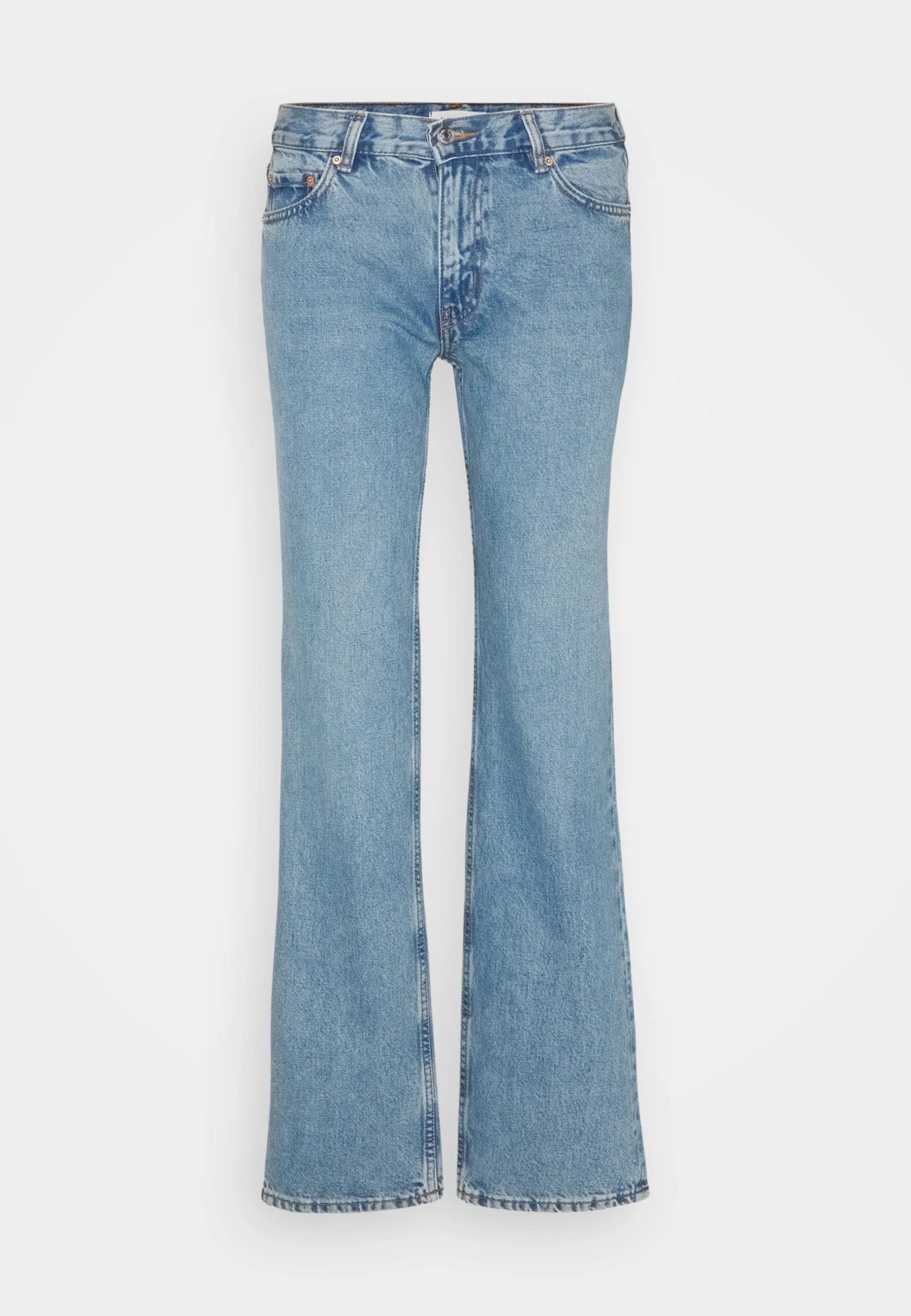 Gina Tricot Low - Straight Leg Jeans - Tinted Blue 5 Gina Tricot Low - Straight Leg Jeans - Tinted Blue - Afbeelding 5