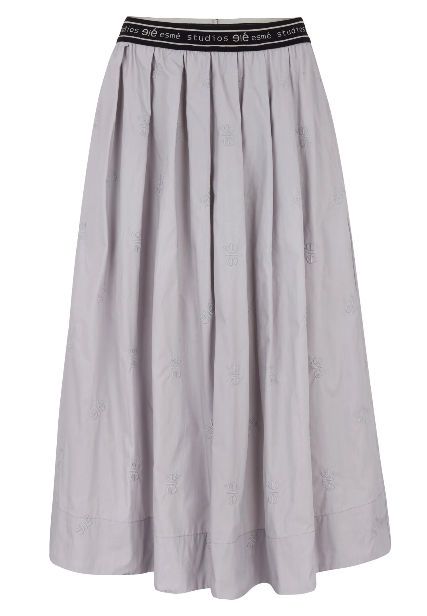 Esmé Studios Escalla- A-Lijn Rok - Raindrops Logo Emb 4 Esmé Studios Escalla- A-Lijn Rok - Raindrops Logo Emb - Afbeelding 4